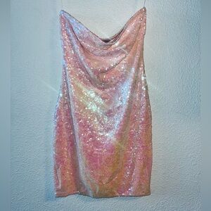 Pink Sparkly Dress
